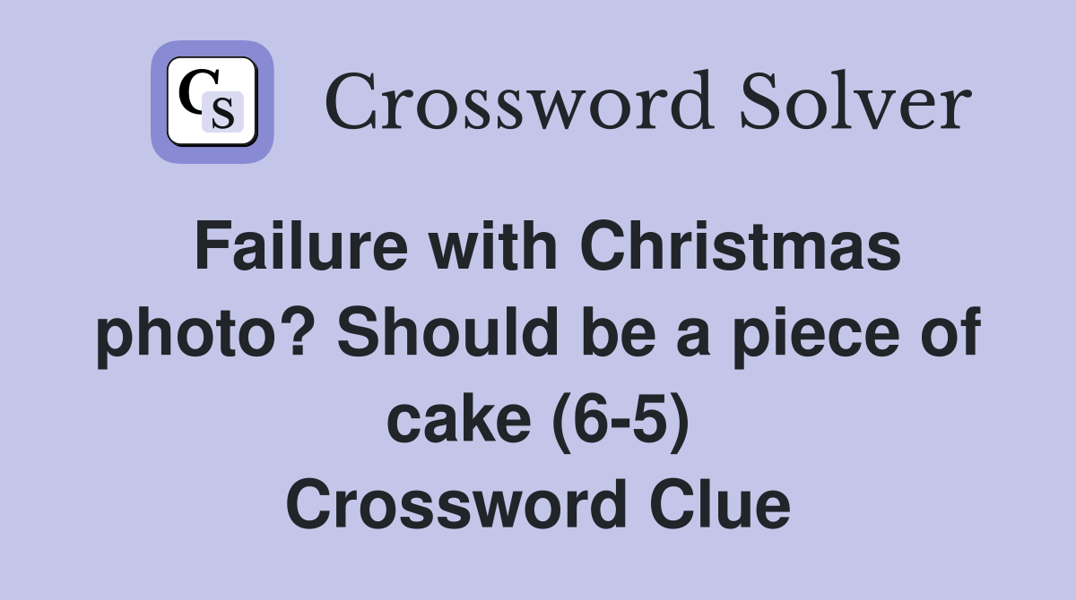 Failure with Christmas photo? Should be a piece of cake (65